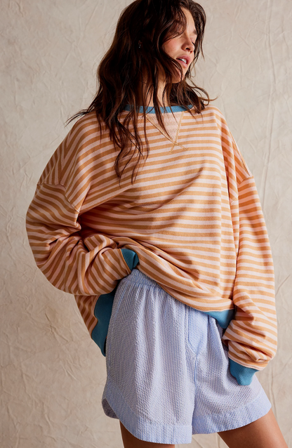 Evy™ | Striped Oversized Sweater | 1+1 FREE