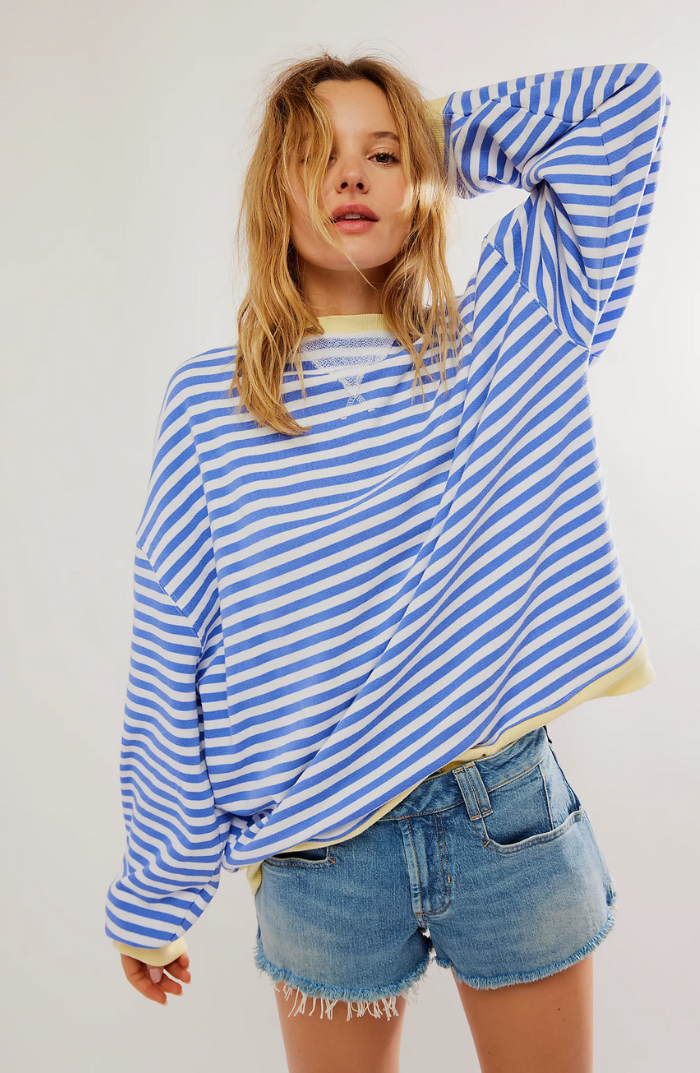 Evy™ | Striped Oversized Sweater | 1+1 FREE