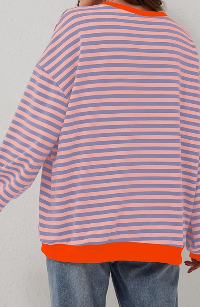 Evy™ | Striped Oversized Sweater | 1+1 FREE