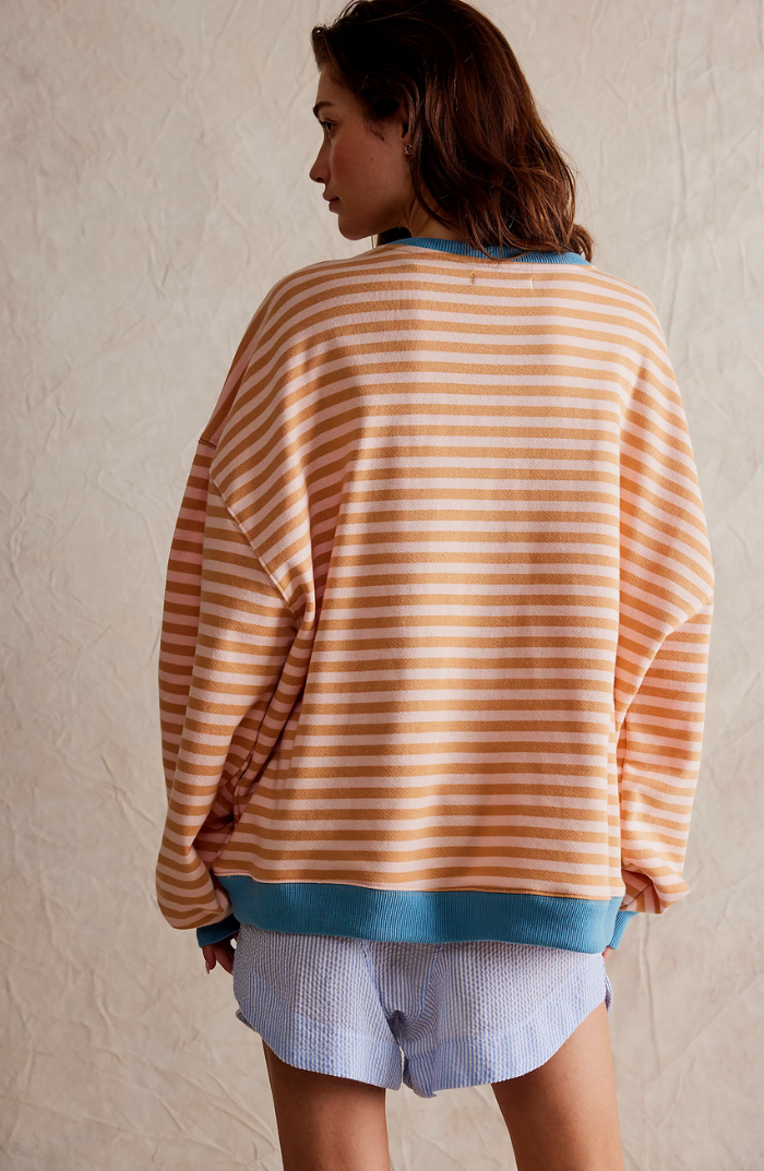 Evy™ | Striped Oversized Sweater | 1+1 FREE