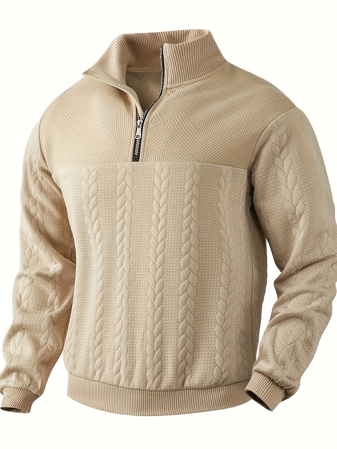 Rafael™ | Vintage Zipper Sweater for Men