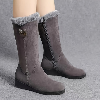 Britt™ | Warm Boots with Side Zipper