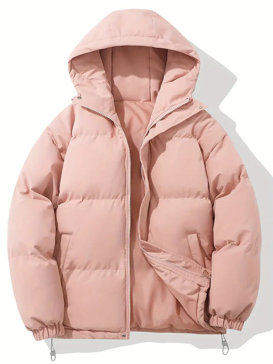 Anna - Quilted Winter Jacket with Hood