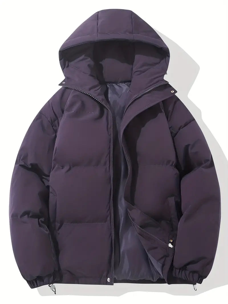 Anna - Quilted Winter Jacket with Hood