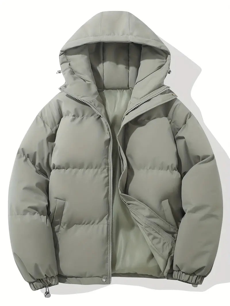 Anna - Quilted Winter Jacket with Hood