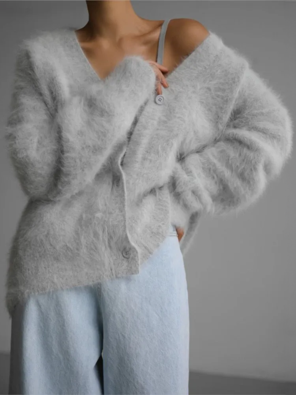 Helena™ | Luxurious Cashmere Cardigan