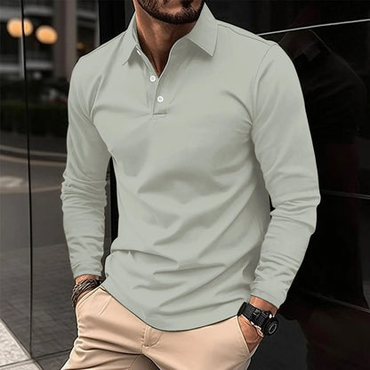 Ralph™ - Casual long-sleeve polo shirt