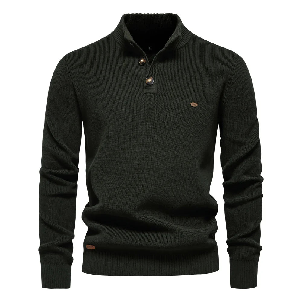 Andreas™ | Luxury Button-Up Sweater 1 + 1  Free