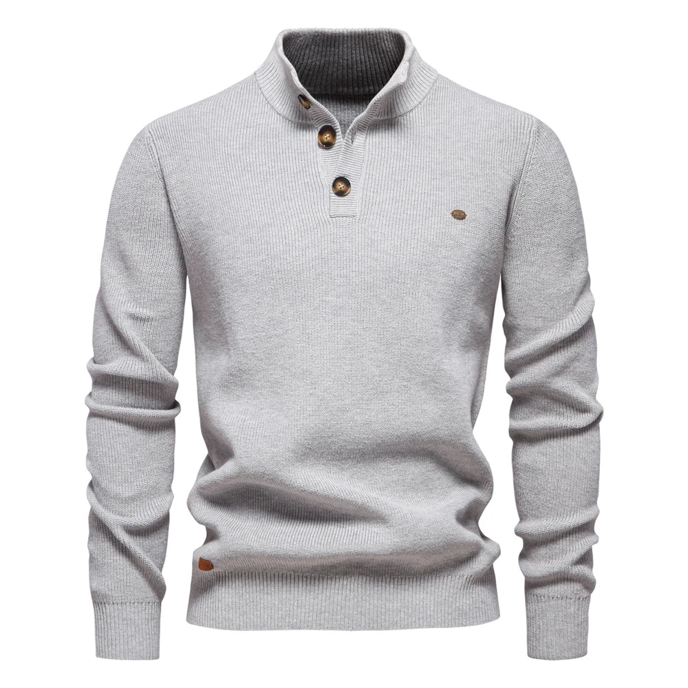 Andreas™ | Luxury Button-Up Sweater 1 + 1  Free