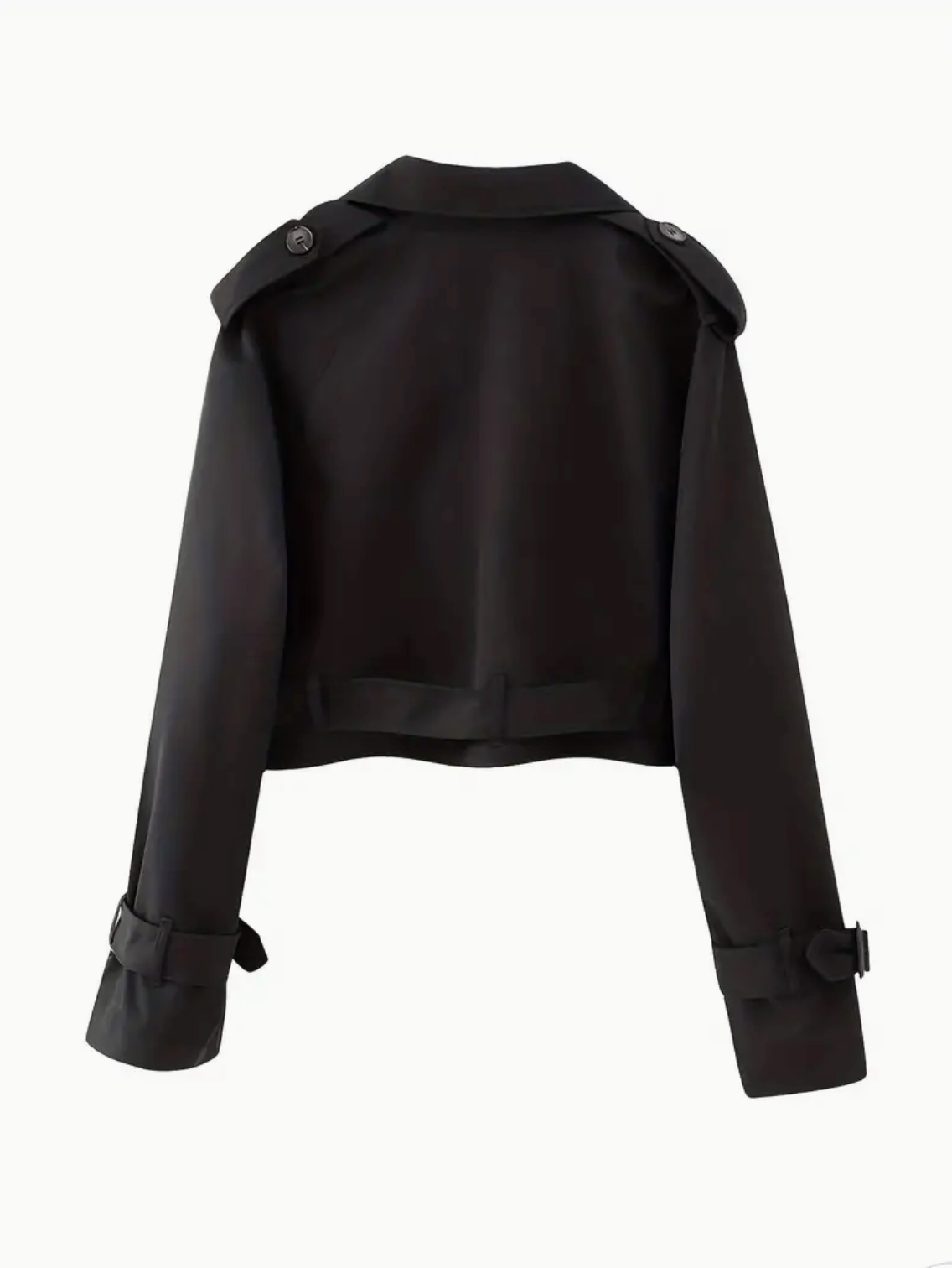 Lena™ | Stylish Buttoned Crop Jacket - A Touch of Elegance for Fall