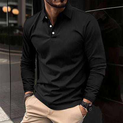 Ralph™ - Casual long-sleeve polo shirt