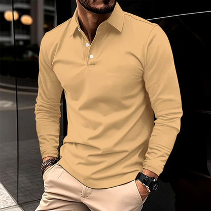 Ralph™ - Casual long-sleeve polo shirt