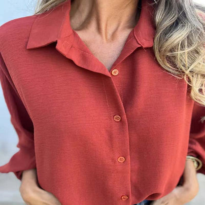 Mia™ | Elegant Women's Blouse with Button Closure