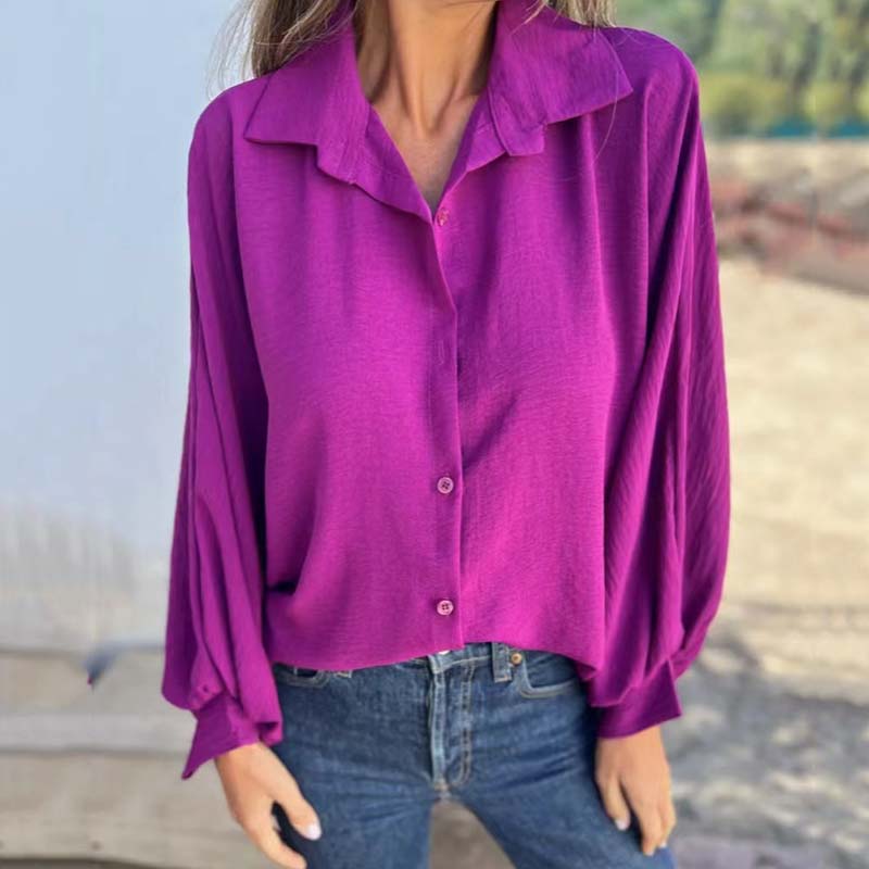 Mia™ | Elegant Women's Blouse with Button Closure